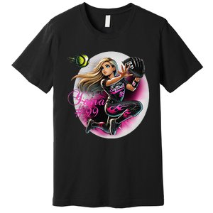 Yana 99 Softball Support Premium T-Shirt