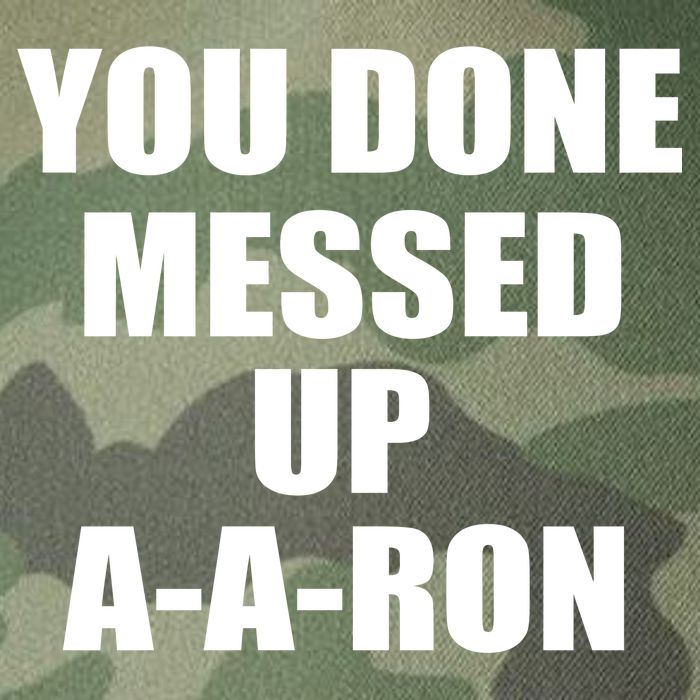 Ya Done Messed Up A-A-Ron Legacy Tie Dye Trucker Hat