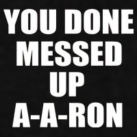 Ya Done Messed Up A-A-Ron Ladies PosiCharge Tri-Blend Wicking Tank