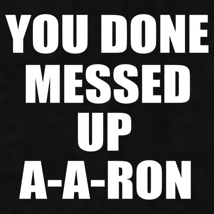Ya Done Messed Up A-A-Ron Ladies PosiCharge Tri-Blend Wicking Tank