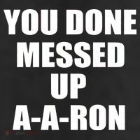 Ya Done Messed Up A-A-Ron 25L Jumbo Tote
