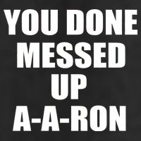 Ya Done Messed Up A-A-Ron Microfiber Hand Towel