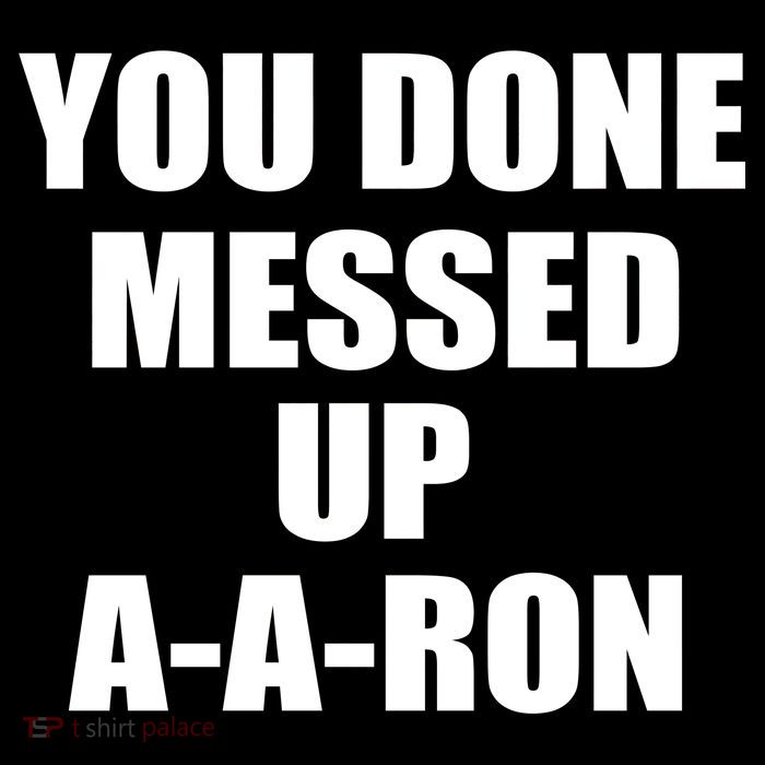 Ya Done Messed Up A-A-Ron Zip Tote Bag