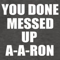 Ya Done Messed Up A-A-Ron Vector Backpack