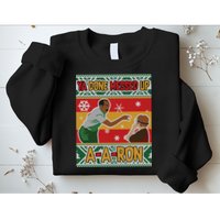 Ya Done Messed Up A-A-Ron Ugly Christmas Sweatshirt