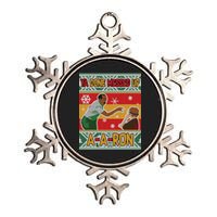 Ya Done Messed Up A-A-Ron Ugly Christmas Metallic Star Ornament