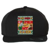 Ya Done Messed Up A-A-Ron Ugly Christmas Wool Snapback Cap