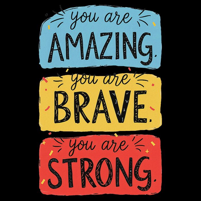 You Are Amazing Brave Strong Sustainable Bucket Hat