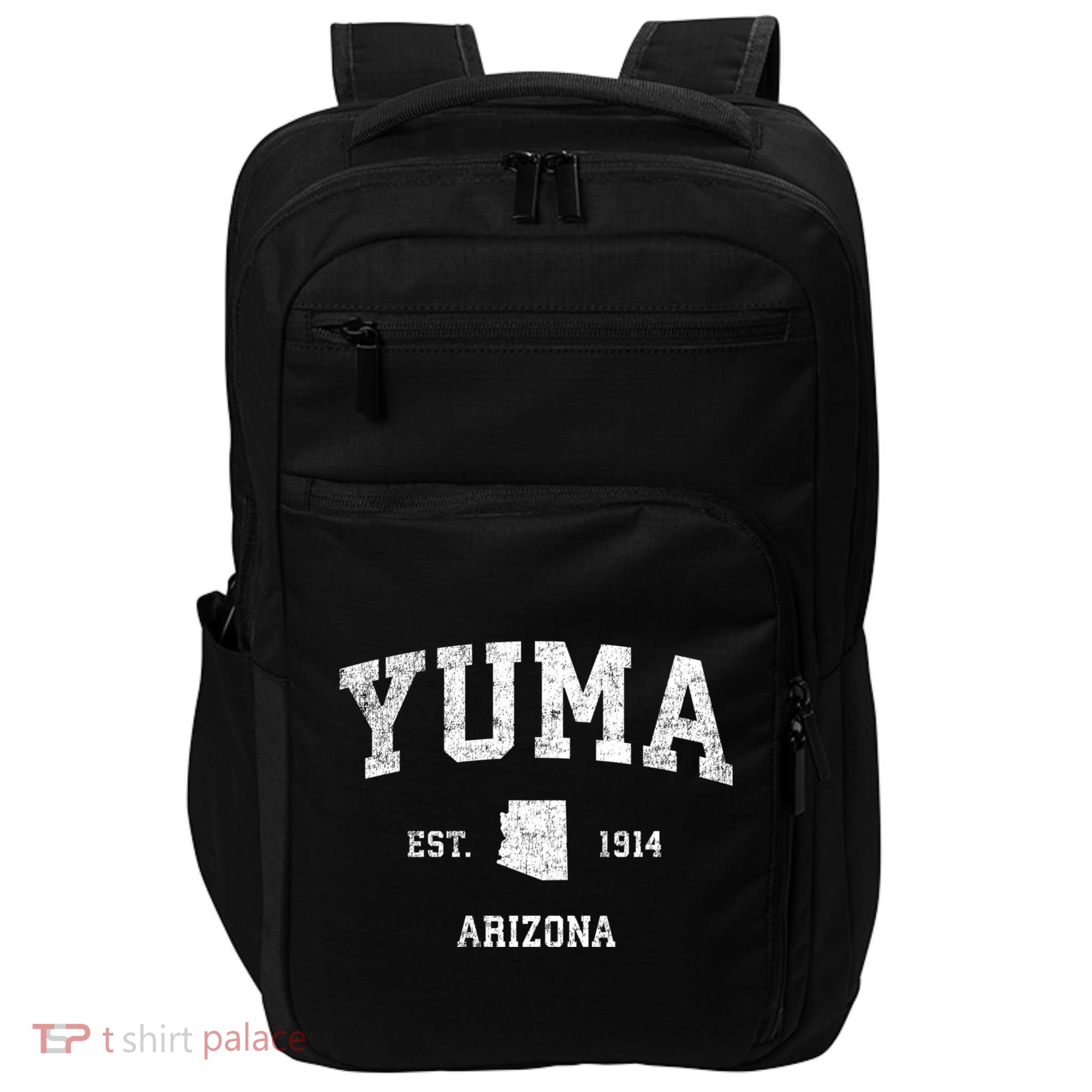 Yuma Arizona Az Vintage Sports Impact Tech Backpack