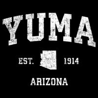 Yuma Arizona Az Vintage Sports Button