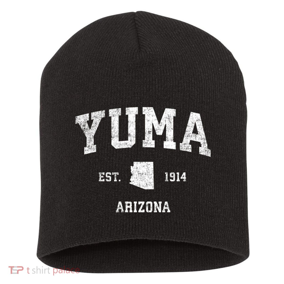 Yuma Arizona Az Vintage Sports Short Acrylic Beanie