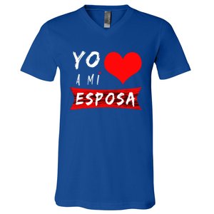 Yo Amo A Mi Toxico San Valentin Gift V-Neck T-Shirt