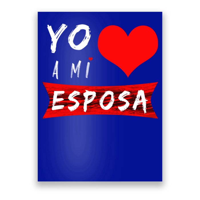 Yo Amo A Mi Toxico San Valentin Gift Poster