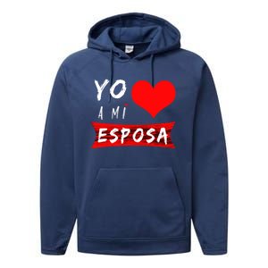 Yo Amo A Mi Toxico San Valentin Gift Performance Fleece Hoodie