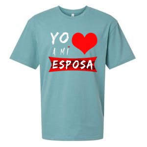 Yo Amo A Mi Toxico San Valentin Gift Sueded Cloud Jersey T-Shirt