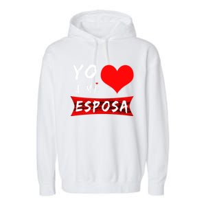 Yo Amo A Mi Toxico San Valentin Gift Garment-Dyed Fleece Hoodie