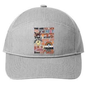 You Are Allowed To Thrive Retro Front Pocket 7-Panel Snapback Hat