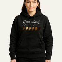 You All Are Welcome Here Elvish Elijah Funny Memes Wood Hoodie