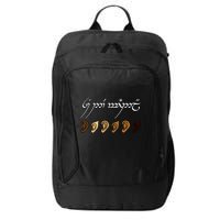 You All Are Welcome Here Elvish Elijah Funny Memes Wood City Backpack