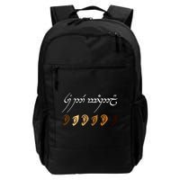 You All Are Welcome Here Elvish Elijah Funny Memes Wood Backpack