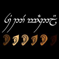 You All Are Welcome Here Elvish Elijah Funny Memes Wood Drawstring Bag