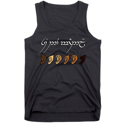 You All Are Welcome Here Elvish Elijah Funny Memes Wood Tank Top