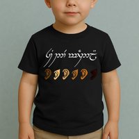 You All Are Welcome Here Elvish Elijah Funny Memes Wood Toddler T-Shirt