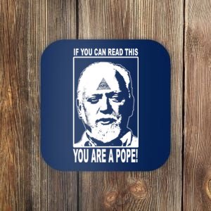 You Are A Pope! Coaster