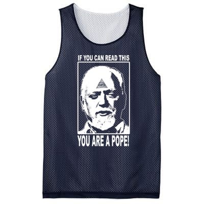 You Are A Pope! Mesh Reversible Basketball Jersey Tank