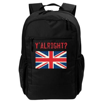 Y Alright British Slang Daily Commute Backpack