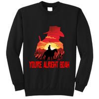You’Re Alright Boah Rdr2 Style Gaming Sweatshirt