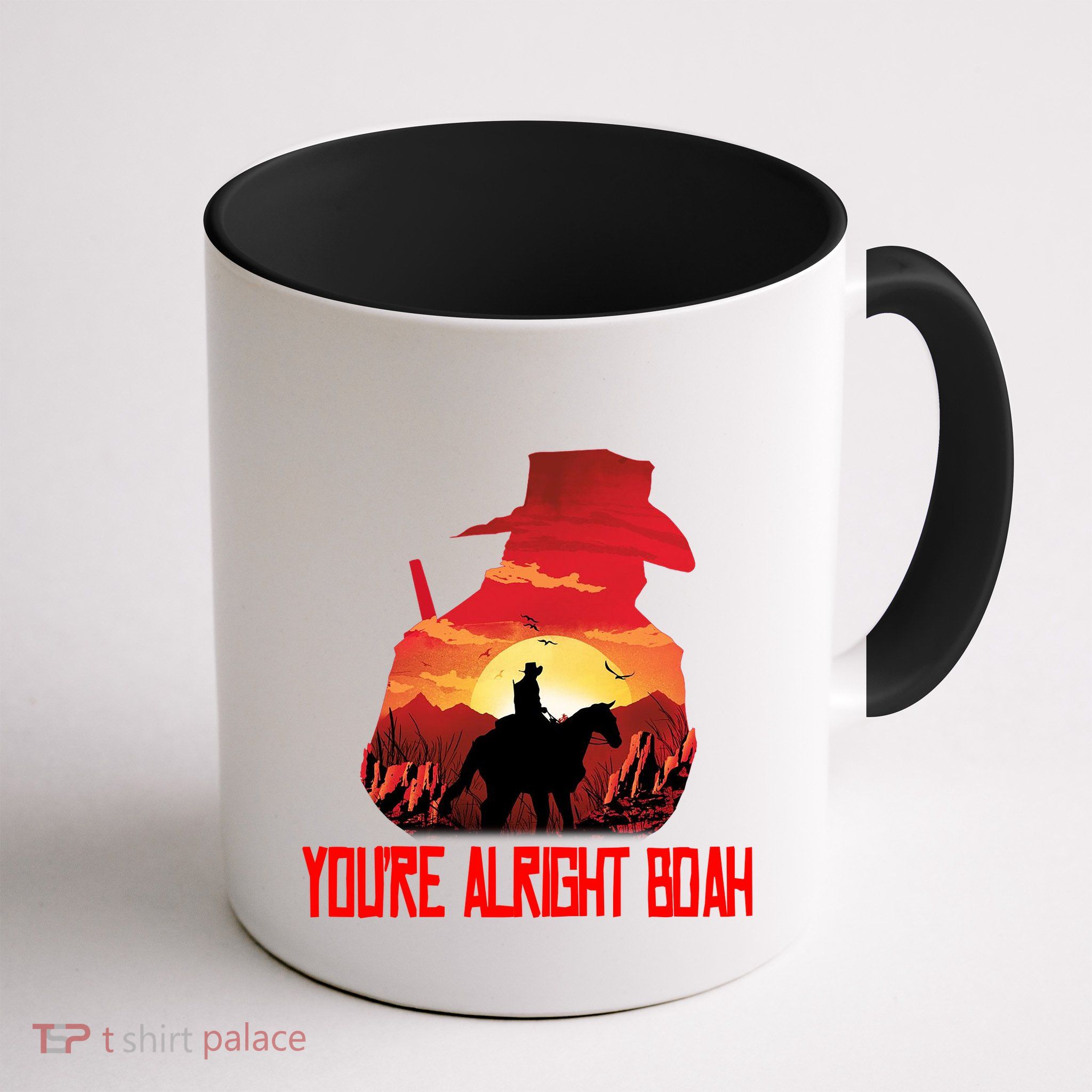 You’Re Alright Boah Rdr2 Style Gaming Mug