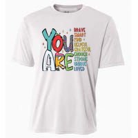 You Are Brave Smart Kind Back To School Cooling Performance Crew T-Shirt