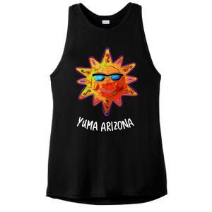 YUMA ARIZONA Blazing Sun Ladies PosiCharge Tri-Blend Wicking Tank