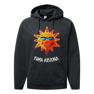 YUMA ARIZONA Blazing Sun Performance Fleece Hoodie