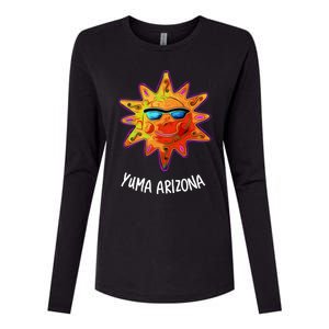 YUMA ARIZONA Blazing Sun Womens Cotton Relaxed Long Sleeve T-Shirt