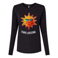 YUMA ARIZONA Blazing Sun Womens Cotton Relaxed Long Sleeve T-Shirt