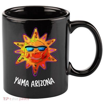 YUMA ARIZONA Blazing Sun 11oz C Handle Ceramic Mug