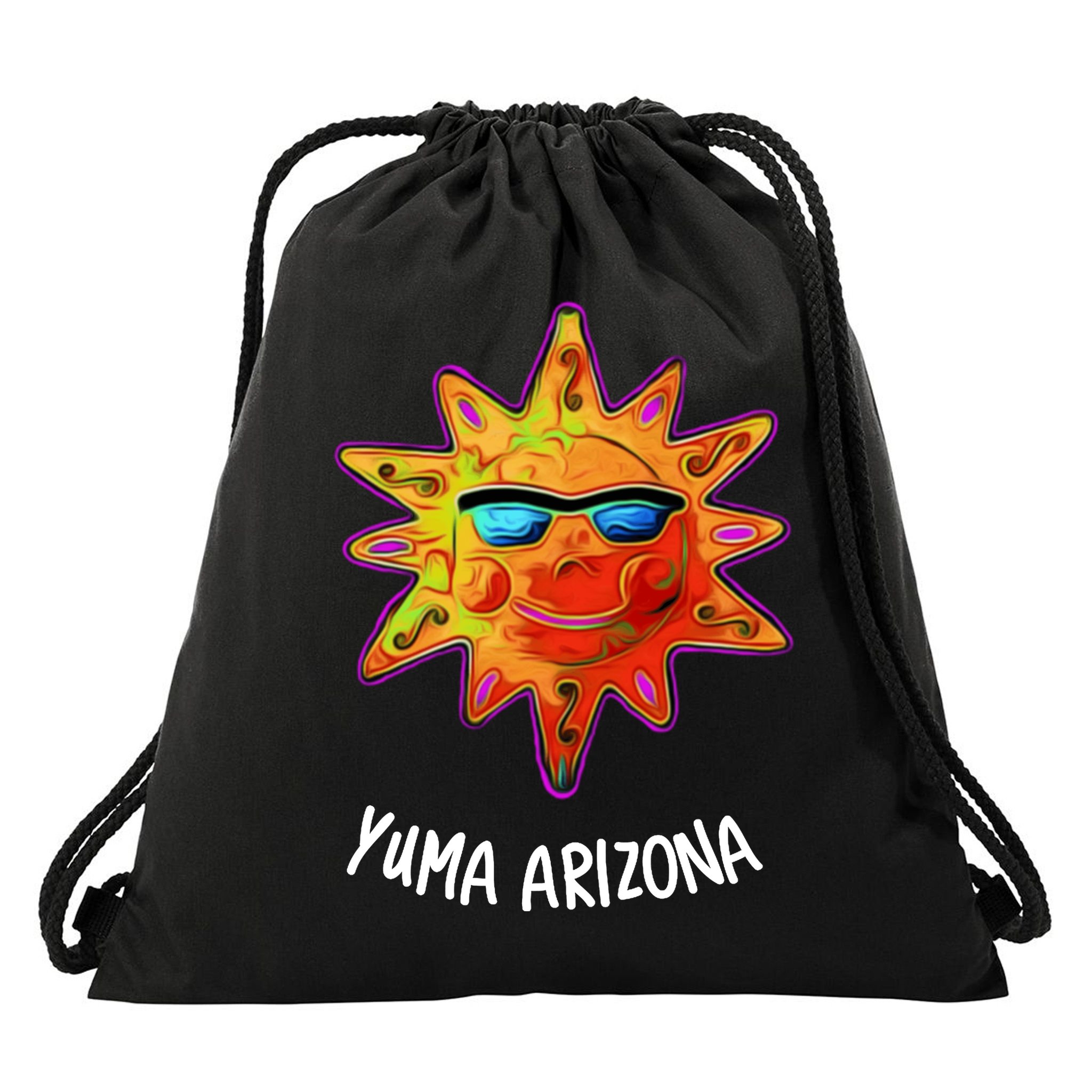 YUMA ARIZONA Blazing Sun Drawstring Bag