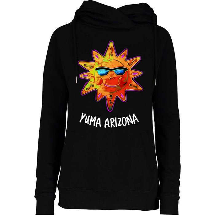 YUMA ARIZONA Blazing Sun Womens Funnel Neck Pullover Hood