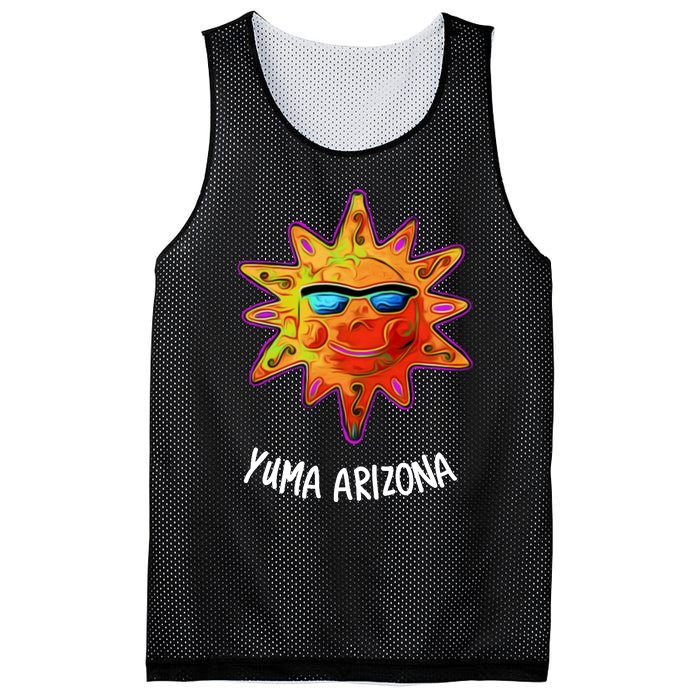 YUMA ARIZONA Blazing Sun Mesh Reversible Basketball Jersey Tank