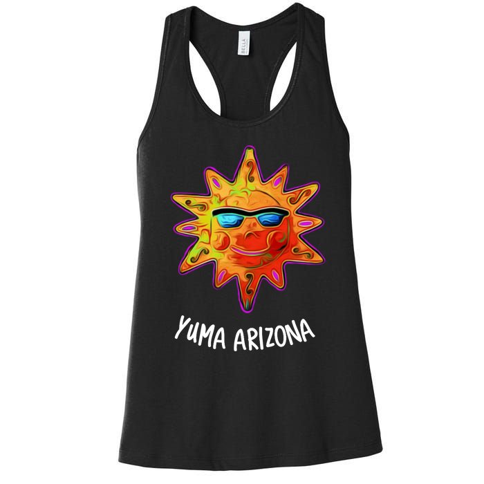 YUMA ARIZONA Blazing Sun Women's Racerback Tank