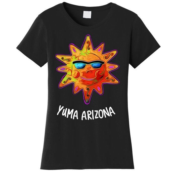 YUMA ARIZONA Blazing Sun Women's T-Shirt