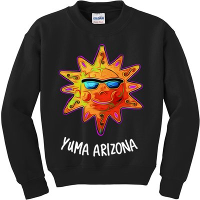 YUMA ARIZONA Blazing Sun Kids Sweatshirt