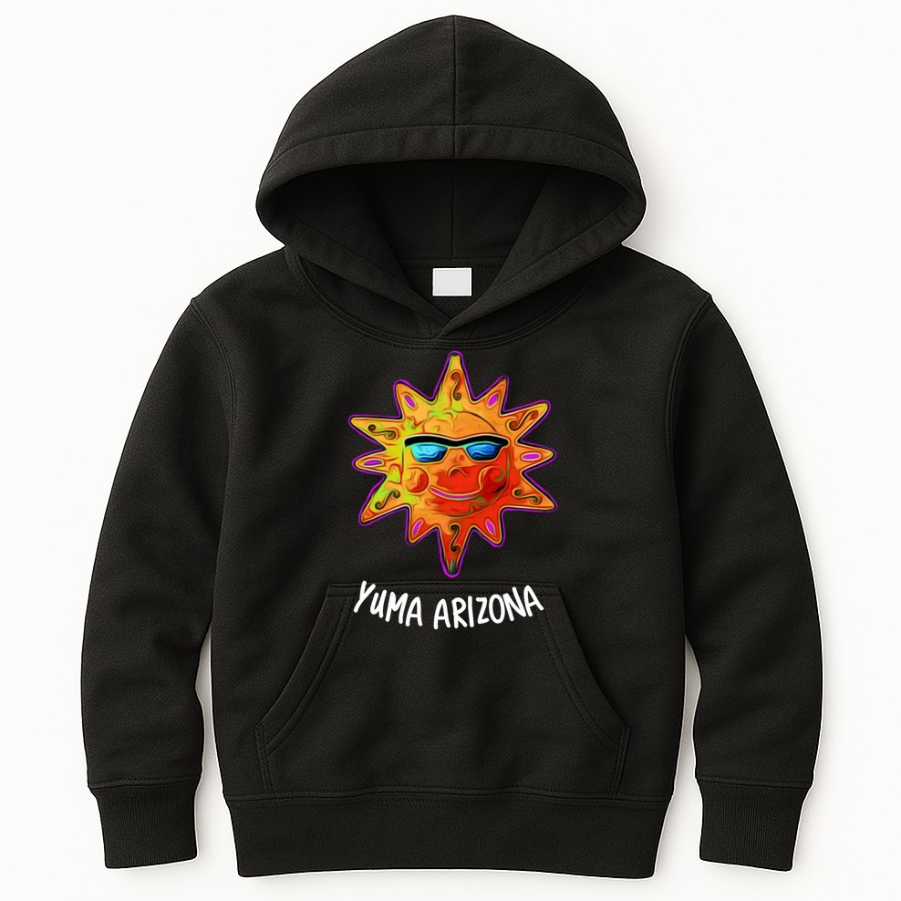 YUMA ARIZONA Blazing Sun Kids Hoodie