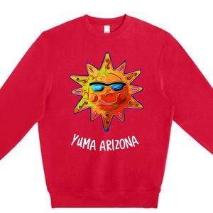 YUMA ARIZONA Blazing Sun Premium Crewneck Sweatshirt