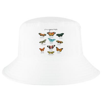 You Are Beautiful Bible Verse Religious Christian Butterfly Cool Comfort Performance Bucket Hat