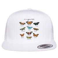 You Are Beautiful Bible Verse Religious Christian Butterfly Flat Bill Trucker Hat