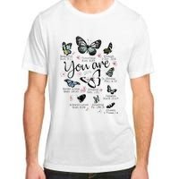 You Are Beautiful Bible Verse Religious Christian Butterfly Adult ChromaSoft Performance T-Shirt