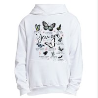 You Are Beautiful Bible Verse Religious Christian Butterfly Urban Pullover Hoodie